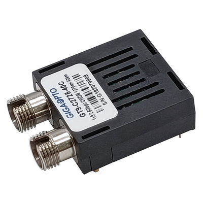 이중 통신 SC ST FC 1x9 송수신기 2.5Gbps CWDM 1270nm 1610nm 40 킬로미터 SMF 송수신기 모듈