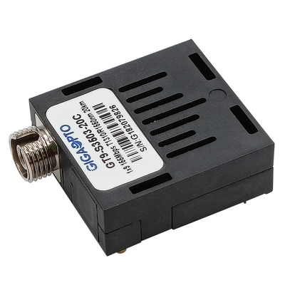 단일 파이버 1x9 송수신기 155Mbps BIDI TX1310nm RX1550nm 20 킬로미터 SMF 송수신기 모듈 단일 SC FC ST