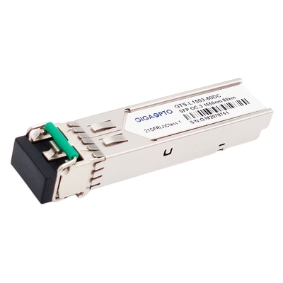 OC-3/STM-1 LR-2 SFP 155Mbps 송수신기 모듈 1550nm 80 킬로미터 SMF 두 부분으로 되 LC DOM