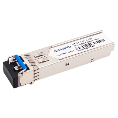 100BASE LX 1310nm 15 킬로미터 SFP 광 송수신기 모듈 이중 통신 LC SMF DOM 155Mbps