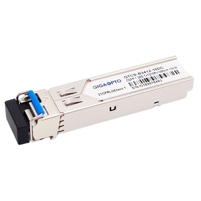 2 채널 비디 CSFP 1000BASE BX SFP 광 송수신기 모듈 LC SMF