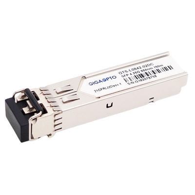 850nm 150m 광 송신 수단 모듈 SFP MMF 두 부분으로 된 LC DOM 광 송수신기 모듈 4G 광섬유 채널