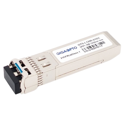 수염 네트워크 10gbase SFP 모듈 10G 달에 관한 자료 연구소 광 전송부 1310nm 1 킬로미터 SMF LC DOM