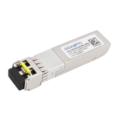 10G 소형 SFP+ 이원적이 BIDI 송수신기 20 킬로미터 LC DOM
