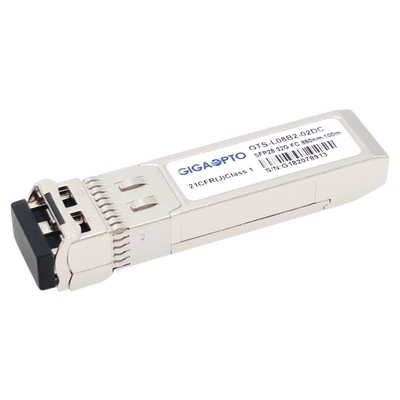 32G 광섬유 채널 단파장 32GFC SW 850nm SFP28 송수신기 모듈 100m LC DOM