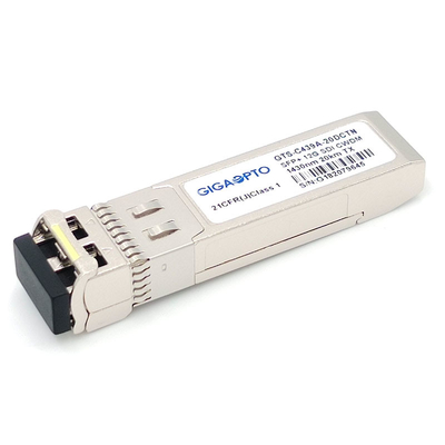 12Gb/S CWDM 1270 1450nm 비디오 SFP 송수신기 싱글 광 디지탈 증상을 나타내는 송신기 20 킬로미터 LC