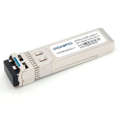 12Gb/S 1310nm 10 킬로미터 화면 SFP 송수신기 DOM LC SMF 단일 송신기 병적 모듈 MSA 핀 배치