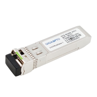 16G FC 20 킬로미터 SFP+ 광섬유 채널 송수신기 모듈 TX1330 RX1270nm