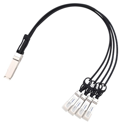 시스코 QSFP-4SFP10G-CU를 위한 40G QSFP+ 내지 4 Ｘ 10G SFP+ 탈출 DAC