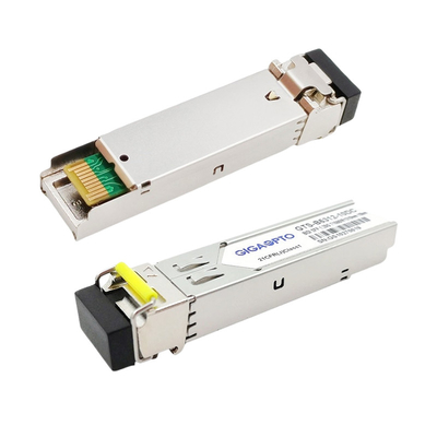 SMF GLC-BX-10D를 위한 TX1550nm RX1310nm 시스코 1000BASE BX SFP 송수신기 모듈 10 킬로미터