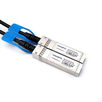 25G PVC 직접 연결 케이블 블랙 재킷