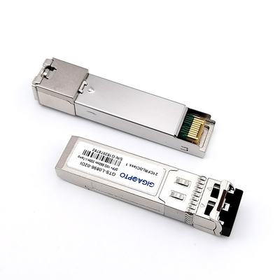 데이터 네트워크용 DML 송신기와 함께 SMF LC SFP 트랜시버 모듈