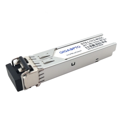 SFP 1000BASE SX 1310nm MMF 2 킬로미터 DOM 1.25G 광 송수신기 모듈 이중 통신 LC
