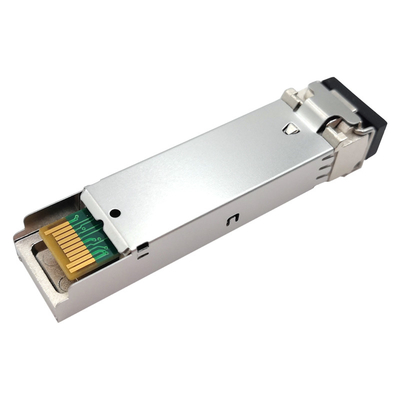 1000BASE ZX 1.25G SFP 1550nm 80 킬로미터 산업적 두 부분으로 된 LC SMF DOM 송수신기 모듈