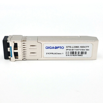 6G SDI SMPTE SFP 1310nm 10 킬로미터 SMF는 LC 2중 송신기 모듈 논-MSA를 이중화합니다