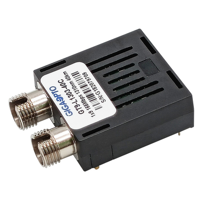 LVPECL PECL 1x9 광 전송부 155Mbps 40 킬로미터 1310nm SMF 두 부분으로 된 SC FC ST 송수신기 모듈