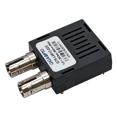 1.25Gbps 1x9 850nm MMF 550m 이중 통신 SC / FC / 거리 송수신기 모듈 LVPECL PECL