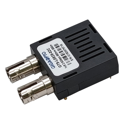 1x9 2.5Gbps 850nm 550m MMF LVPECL PECL 송수신기 모듈  두 부분으로 된 SC FC 거리