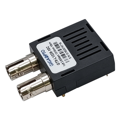 2.5Gbps 1x9 광 전송부 1310nm 10 킬로미터 SMF는 SC FC ST LVPECL PECL 송수신기 모듈을 이중화합니다