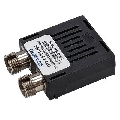 155Mbps 1x9 광 전송부 CWDM 1270nm 1610nm 40 킬로미터는 SC ST FC SMF 송수신기 모듈을 이중화합니다
