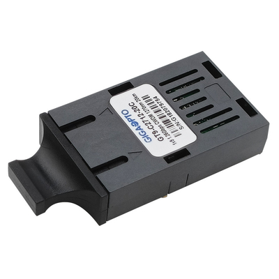 CWDM 1x9 송수신기 1.25Gbps 1270nm 1610nm 20 킬로미터는 SC ST FC SMF PECL LVPECL 송수신기 모듈을 이중화합니다