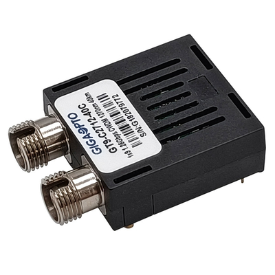 40 킬로미터 1x9 광 전송부 1.25Gbps CWDM 1270nm 1610nm SMF 두 부분으로 된 SC ST FC 송수신기 모듈