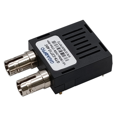 40 킬로미터 1x9 광 전송부 1.25Gbps CWDM 1270nm 1610nm SMF 두 부분으로 된 SC ST FC 송수신기 모듈
