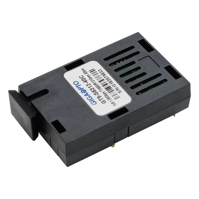 1.25Gbps 1x9 송수신기 모듈 비디 TX1550nm RX1310nm SMF 40 킬로미터 SC FC ST 송수신기 모듈