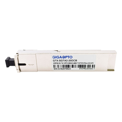 XGPON OLT N1 XFP GPON SFP 송수신기 모듈 TX1577nm 9.953G/RX1270nm 2.488G SMF 20 킬로미터 SC DDM