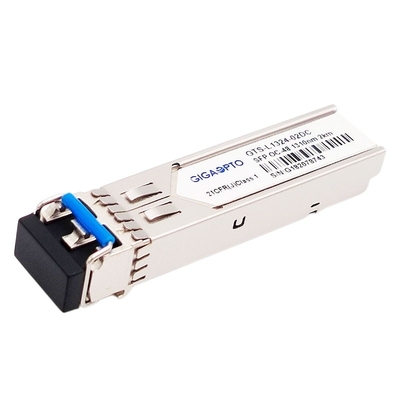 OC-48/STM-16 SR-1 다른 광 송수신기 모듈 2.5Gbps SFP 1310nm 2 킬로미터 DOM은 LC SMF 광 전송부를 이중화합니다
