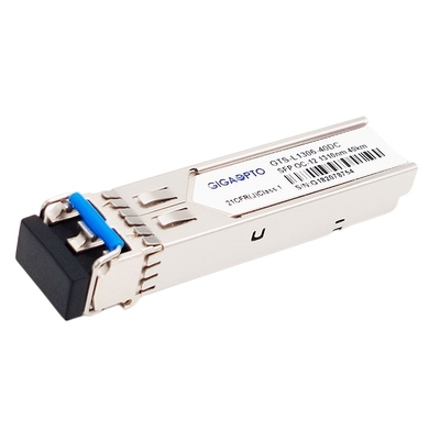 622Mbps OC-12/STM-4 LR-1 SFP 1310nm 40 킬로미터 SDH / SONET 송수신기 모듈 LC SMF DOM