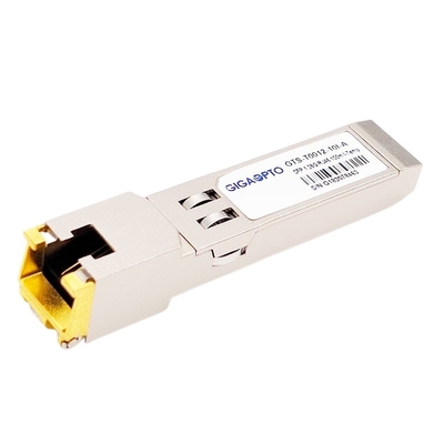 1000Mbps 단일모드 SFP 광 송수신기 모듈 1000BASE Ｔ 구리 RJ-45 100m 인더스트리얼
