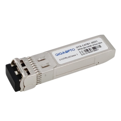 LC SMF 단일모드 송수신기 파이버 모듈 DOM 25GBASE ERL CWDM SFP28 1470nm 1570nm 30 킬로미터