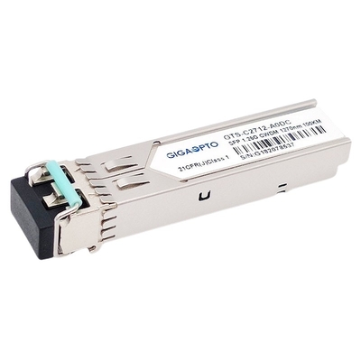 1.25G 1270 ~1610nm 100 킬로미터 1000BASE CWDM SFP  송수신기 모듈 SMF DOM 두 부분으로 되 LC