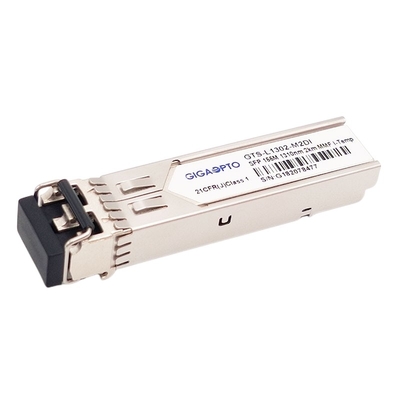 인더스트리얼 SFP 광 송수신기 모듈 100BASE FX 두 부분으로 되 LC 1310nm MMF 2 킬로미터 155Mbps DOM