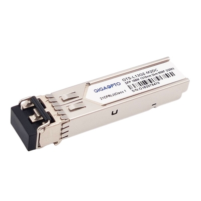 기가비트 이더넷 SFP 공항을 위한 100BASE FX SGMII SFP 송수신기 1310nm MMF 2 킬로미터 LC DOM 모듈