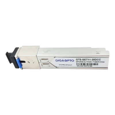 DDM SC SFP 송수신기 모듈 에폰 OLT PX20++ 1.25G PX30 TX1490nm RX1310nm 20 킬로미터