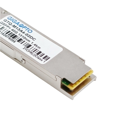 40GBASE PSM IR4 1310nm 1.4 킬로미터 QSFP MTP MPO 12 SMF 광 송수신기 모듈