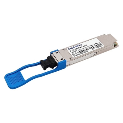 QSFP+ SMF 40GBASE PSM4 4x10G 10 킬로미터  1310nm MTP MPO-12 산업적이 DOM