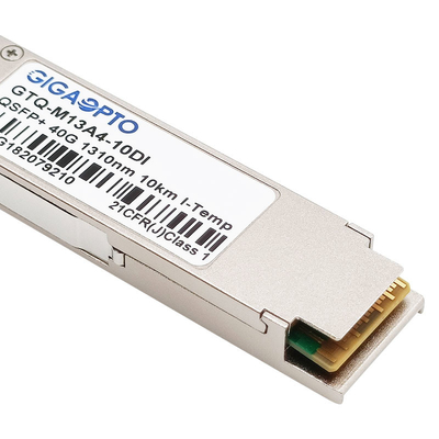QSFP+ SMF 40GBASE PSM4 4x10G 10 킬로미터  1310nm MTP MPO-12 산업적이 DOM