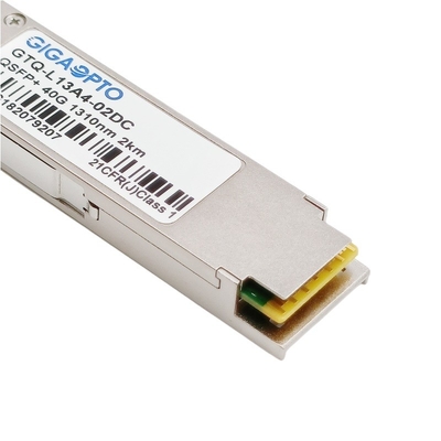QSFP+ 40GbE LR4 가볍 2 킬로미터 SMF는 LC 광 파이버 트랜시버 모듈 DOM을 이중화합니다