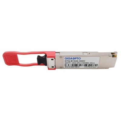 DOM LC 광 송수신기 모듈 40G ER4 가벼운 30KM QSFP+ 1310nm