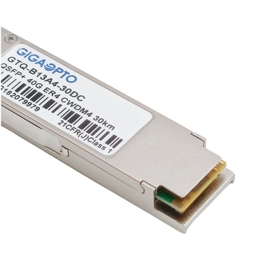 DOM LC 광 송수신기 모듈 40G ER4 가벼운 30KM QSFP+ 1310nm