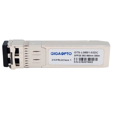 SFP28 광 전송부 25GBASE ESR MMF 850nm 300m 모듈 LC DOM