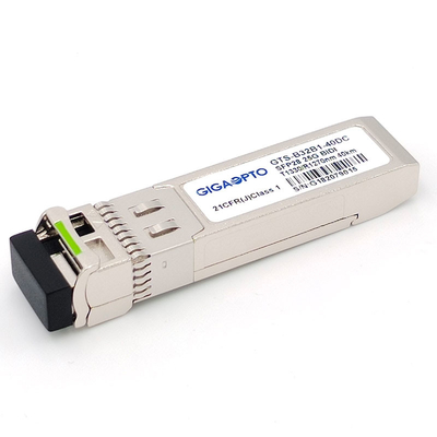 25GBASE SFP28 송수신기 모듈 1310nm TX 1270nm RX 40 킬로미터 SMF 단순하 LC DOM