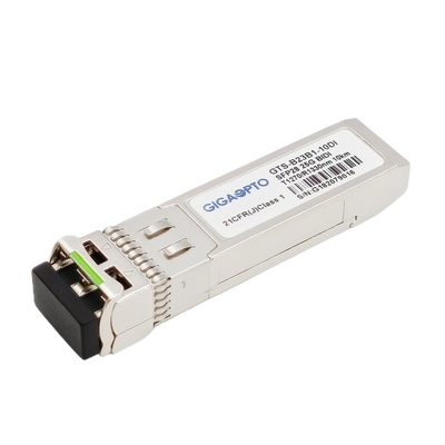WDM SFP28 광 송수신기 모듈 10 킬로미터 LC DOM 1270nm TX 1330nm RX 산업적입니다