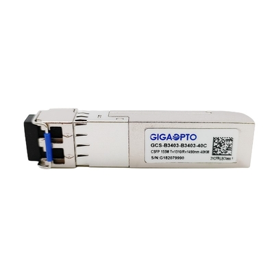 듀얼 채널 155Mbps 소형 SFP BIDI 송수신기 TX1310nm RX1490nm LC 40 킬로미터 DOM
