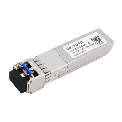 2 섬유 100Base CSFP BIDI EX TX 1310nm RX 1550nm 송수신기 LC 40 킬로미터 DOM