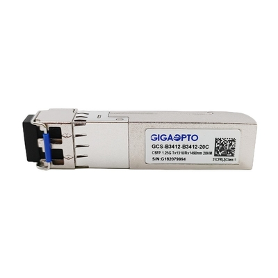 1.25G 소형 SFP CSFP 이원적이 BIDI TX1310nm RX1490nm 20 킬로미터 LC DOM