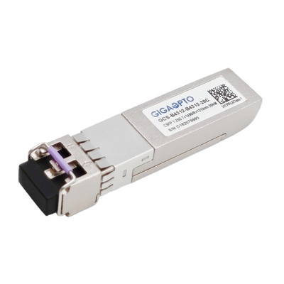 1000Base 2 채널 BIDI CSFP 소형 SFP 송수신기 모듈 TX1490nm/RX1310nm 20 킬로미터
